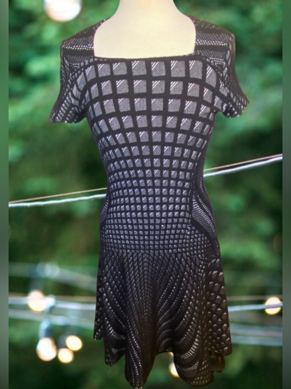 Diane von Furstenberg Hansine Wool Dress Size 8